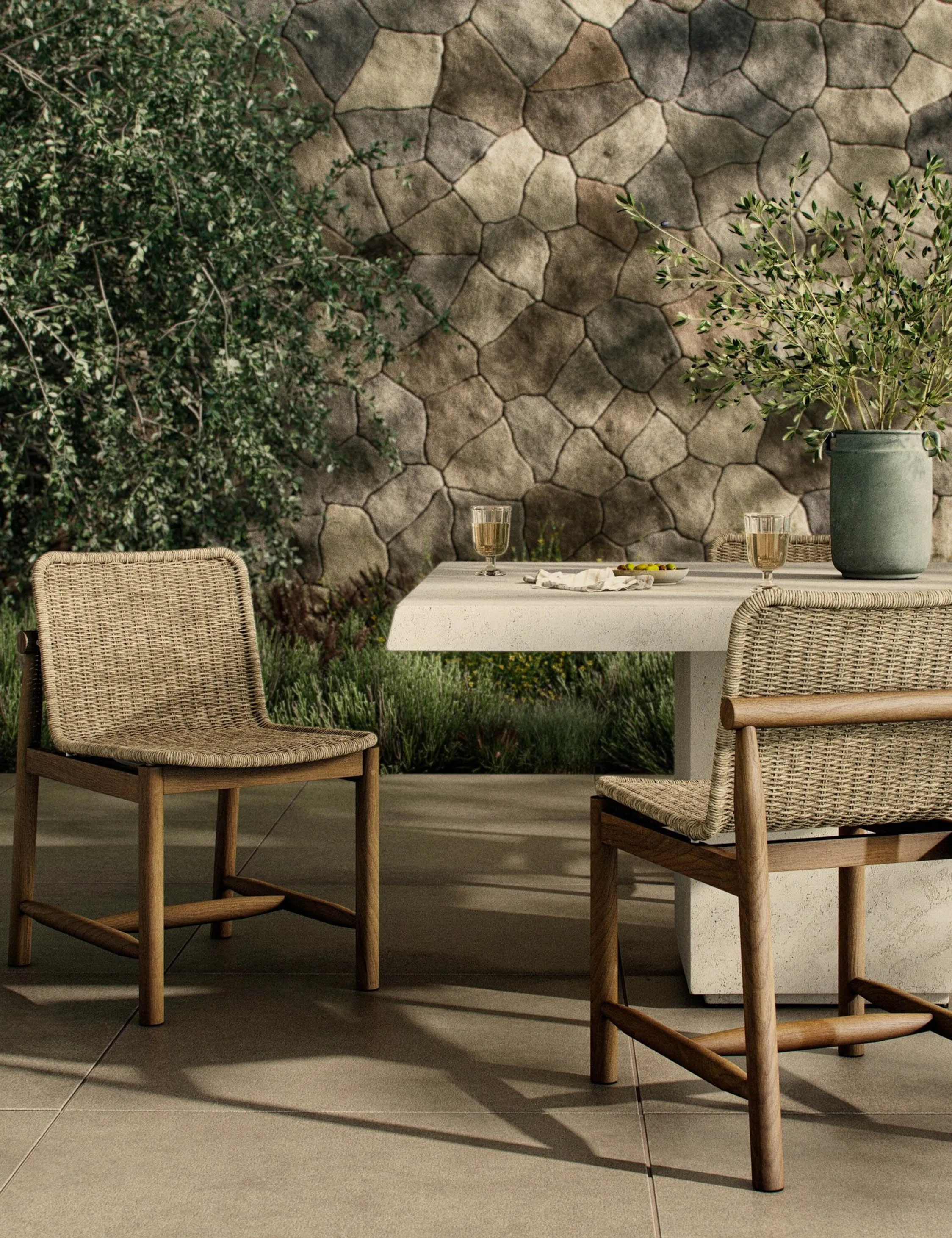 Dume Indoor / Outdoor Dining Chair by Amber Lewis x Four Hands