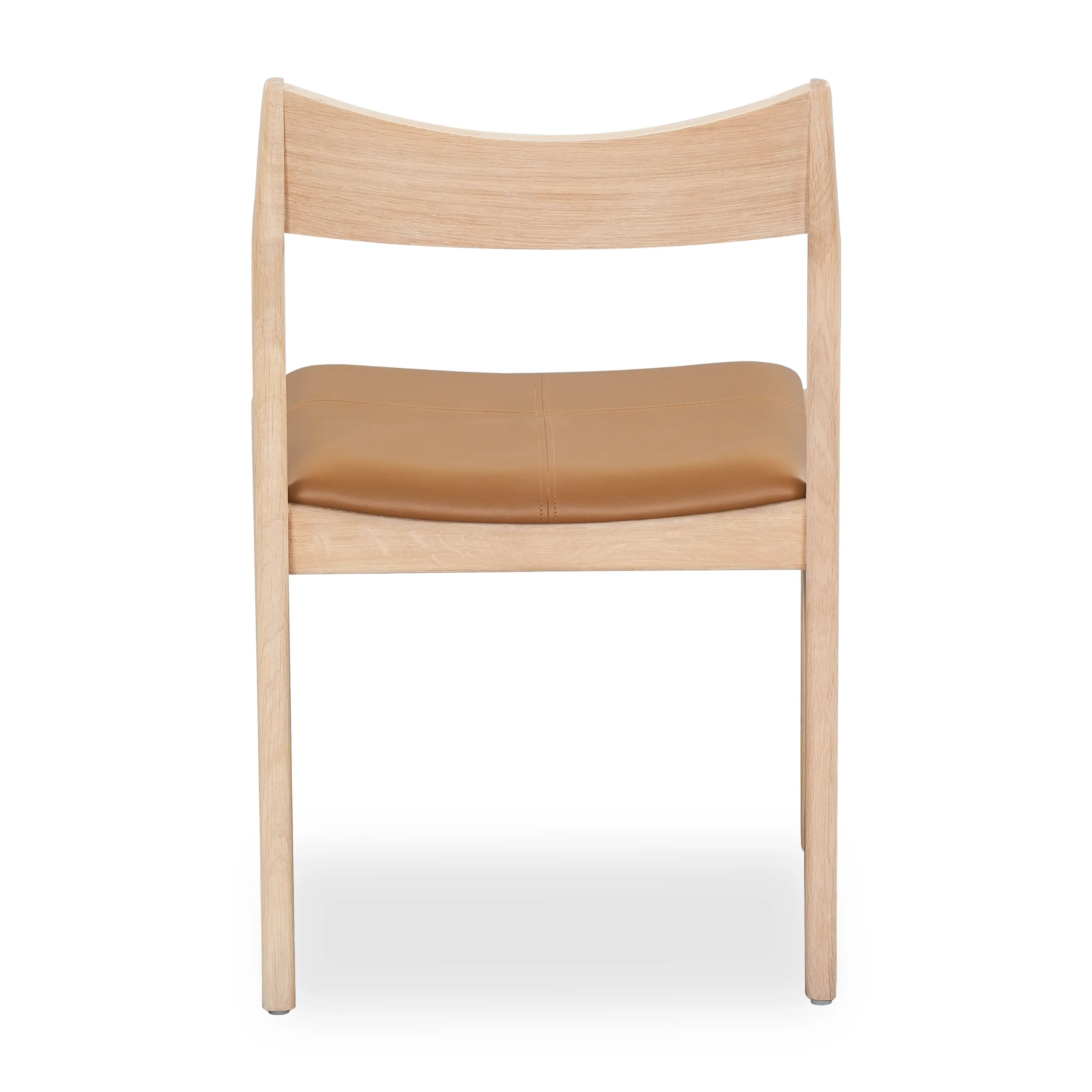 Eclipse Dining Chair - Oak / Tan Leather