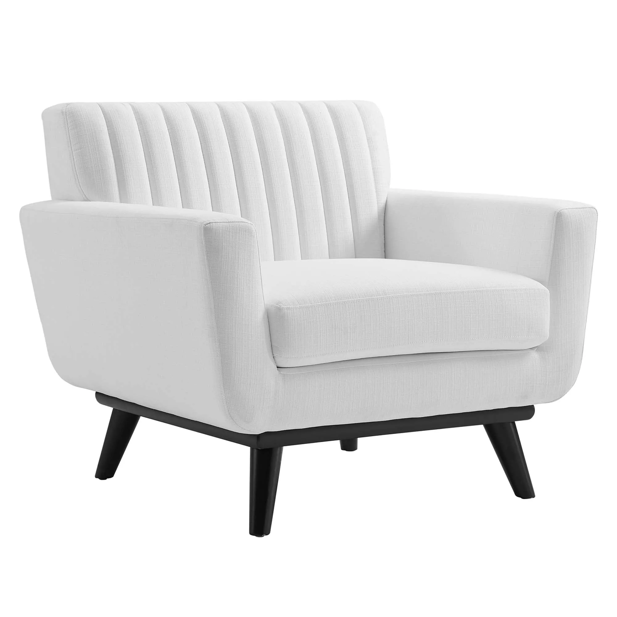 Engage Channel Tufted Fabric Armchair by Modway