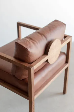 Eve Dining Chair in Leather (WNT)