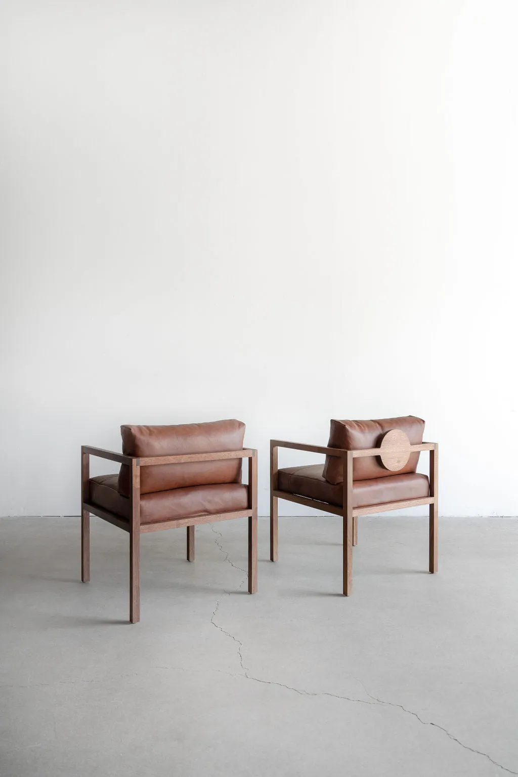 Eve Dining Chair in Leather (WNT)