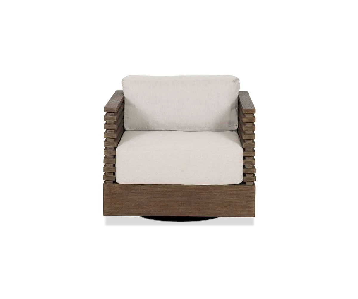 Farren Outdoor Swivel Chair