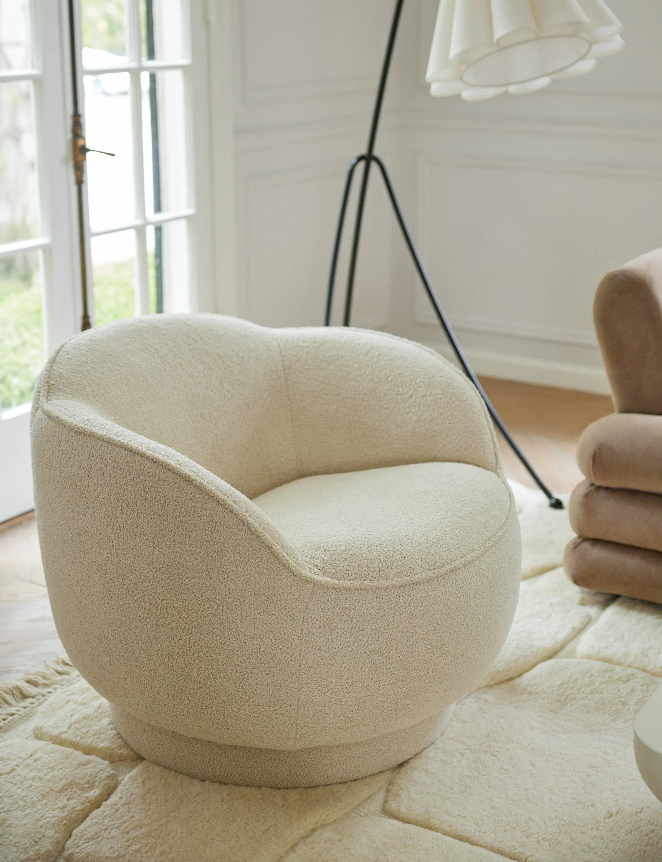 Fern Swivel Chair by Sarah Sherman Samuel
