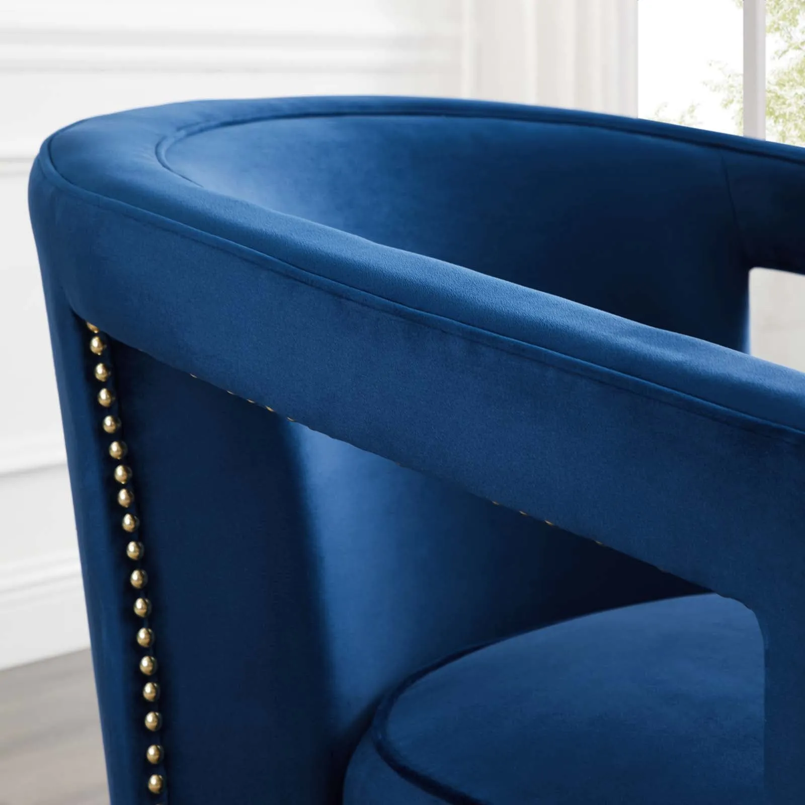 Frolick Performance Velvet Armchair by Modway