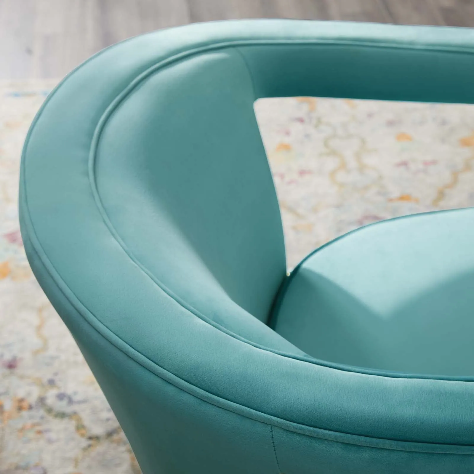 Frolick Performance Velvet Armchair by Modway