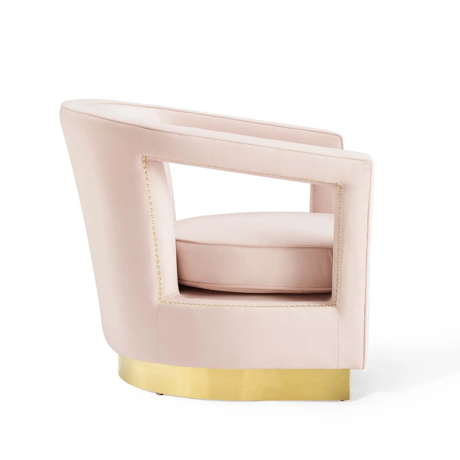 Frolick Performance Velvet Armchair by Modway