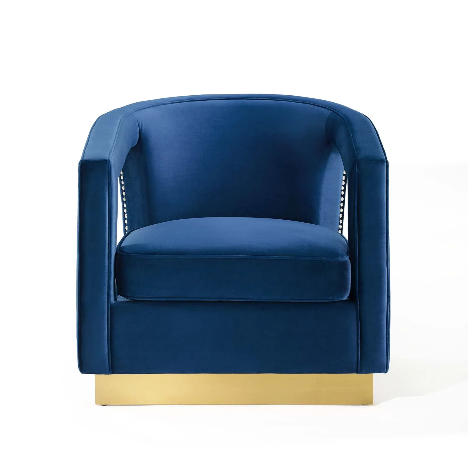 Frolick Performance Velvet Armchair by Modway