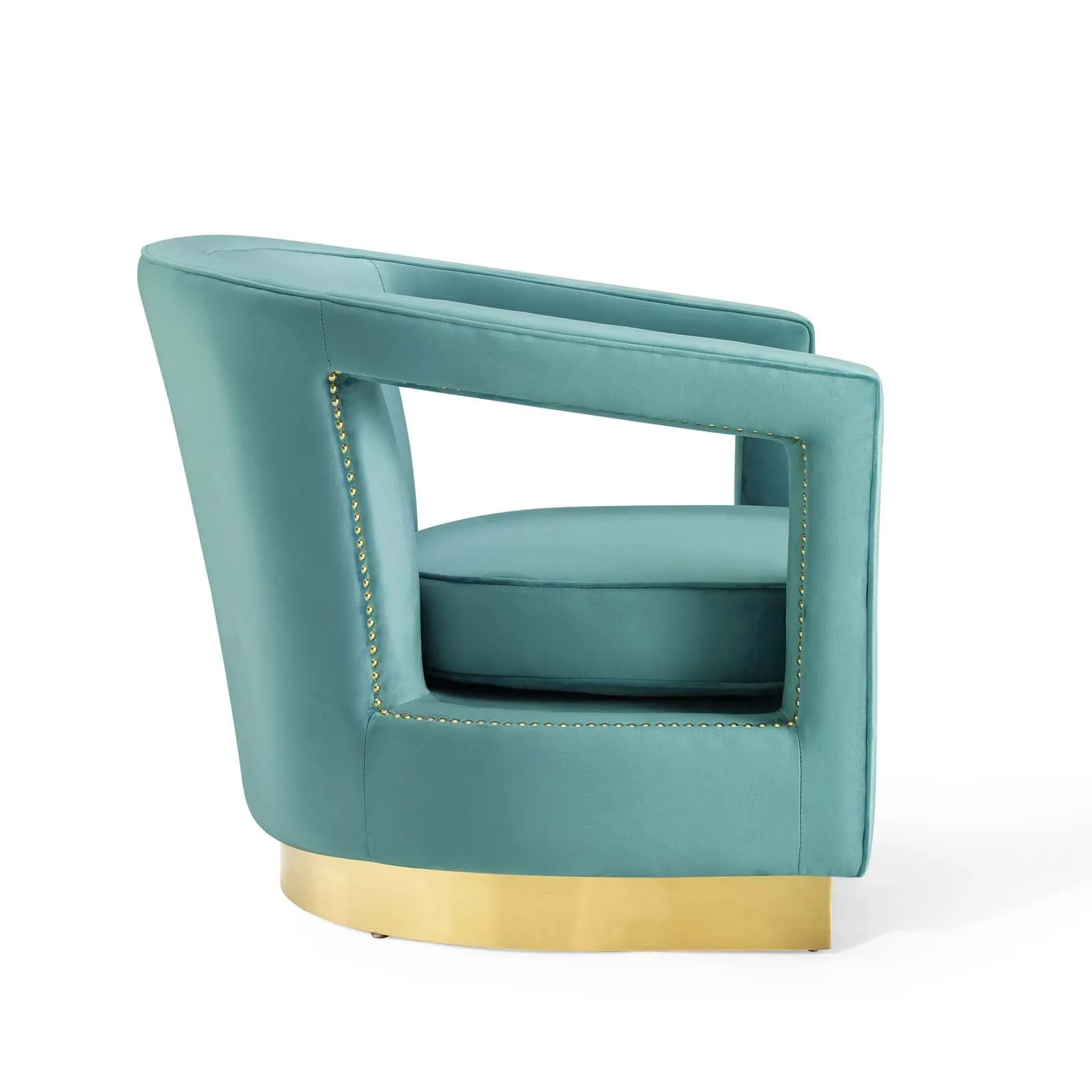 Frolick Performance Velvet Armchair by Modway