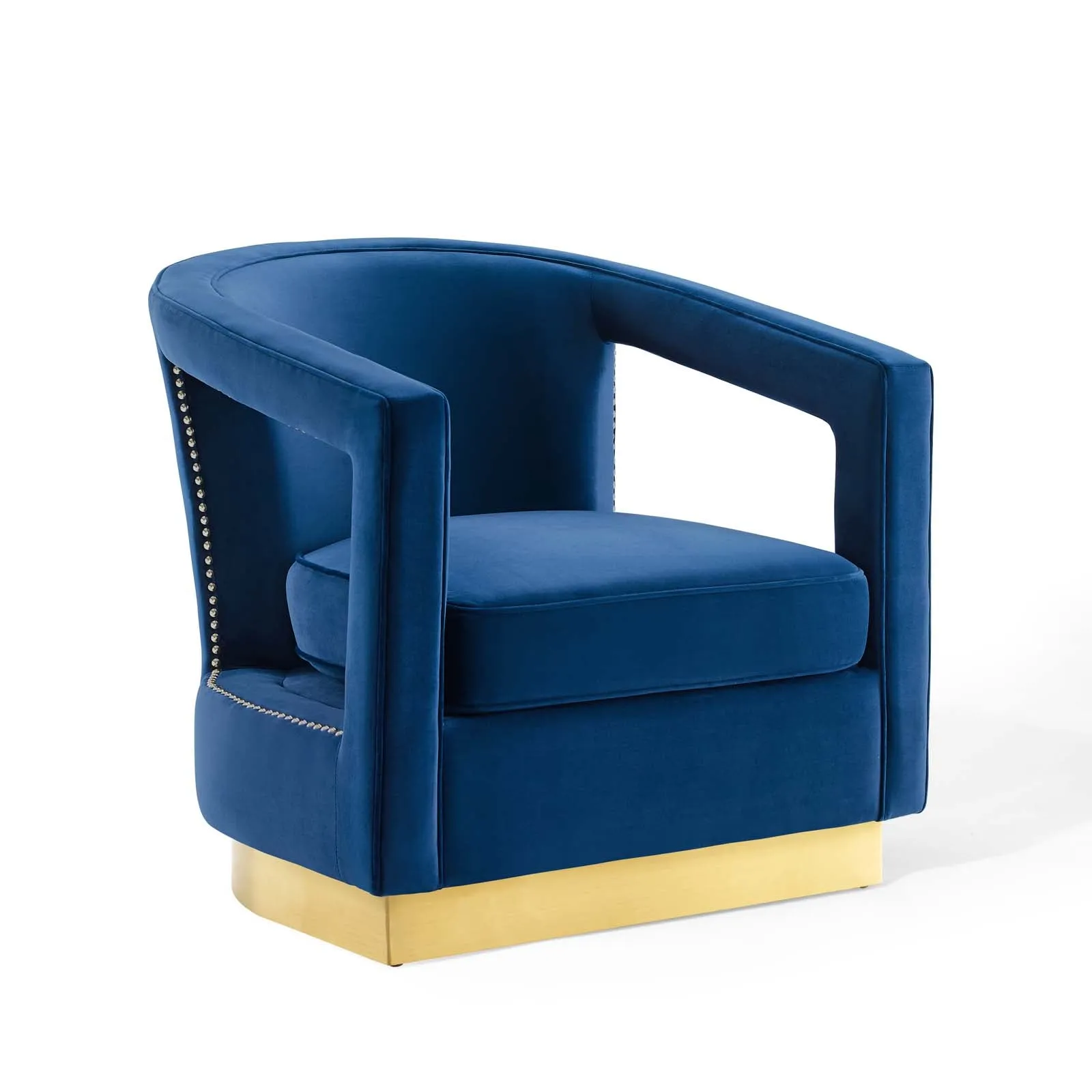 Frolick Performance Velvet Armchair by Modway