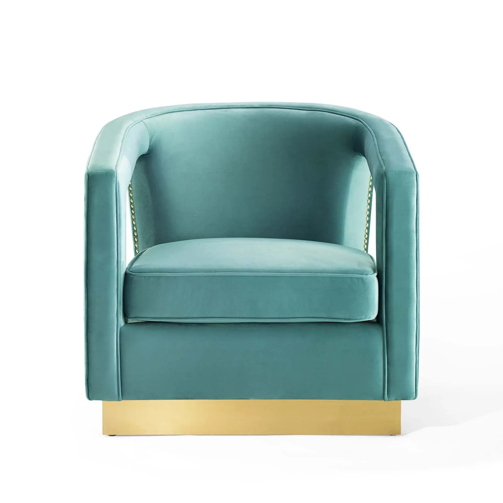 Frolick Performance Velvet Armchair by Modway