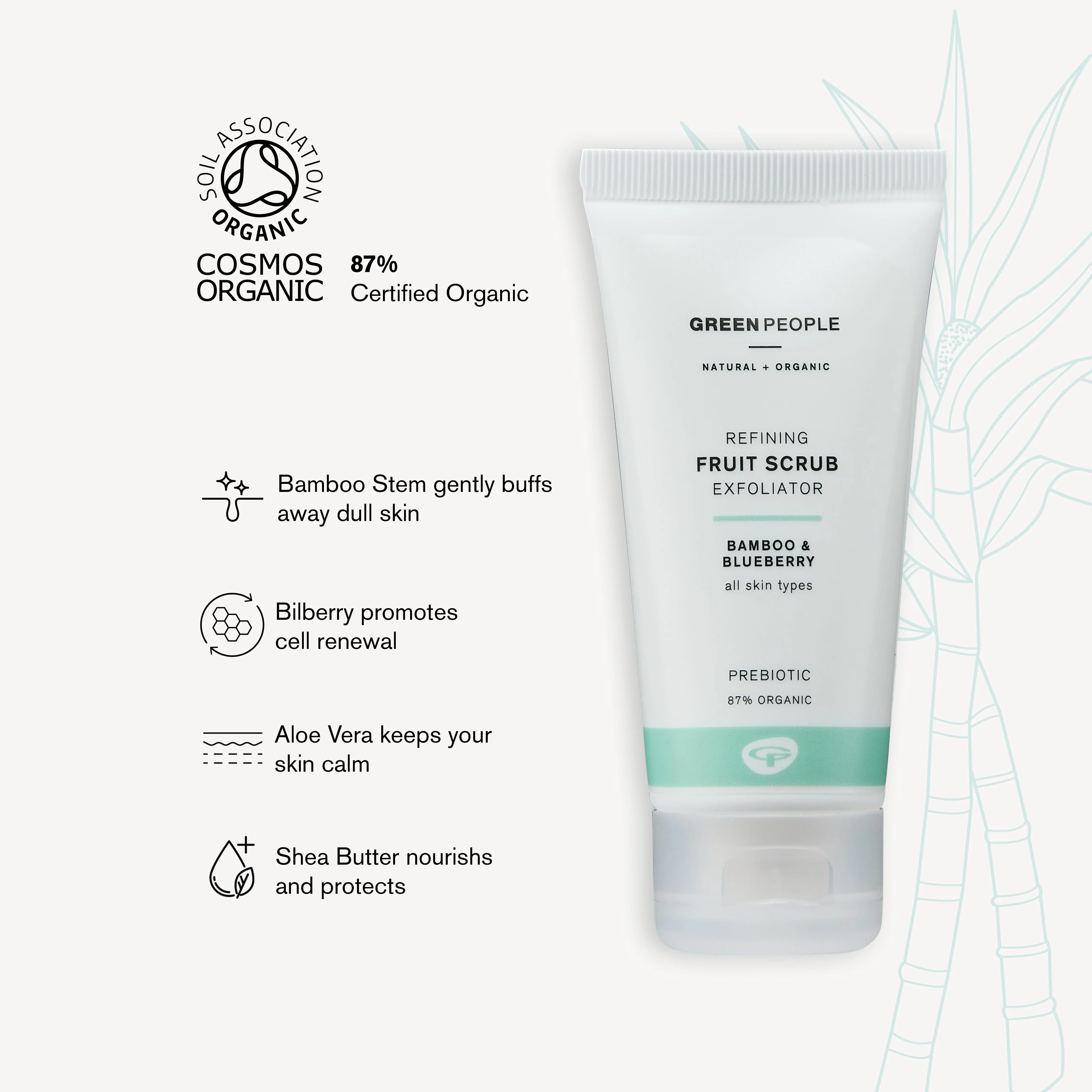 Fruit Scrub Exfoliator 50ml