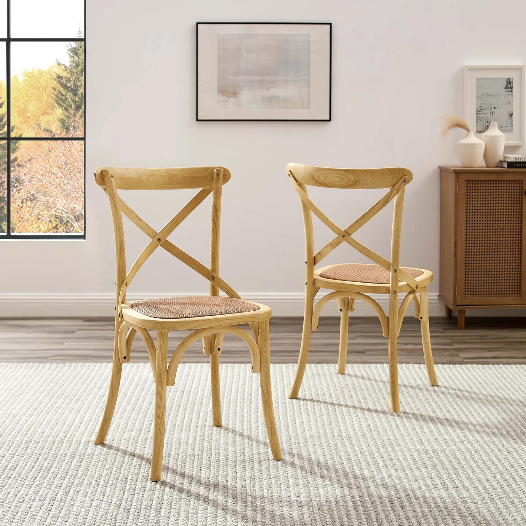 Gear Dining Side Chair Set of 2 by Modway