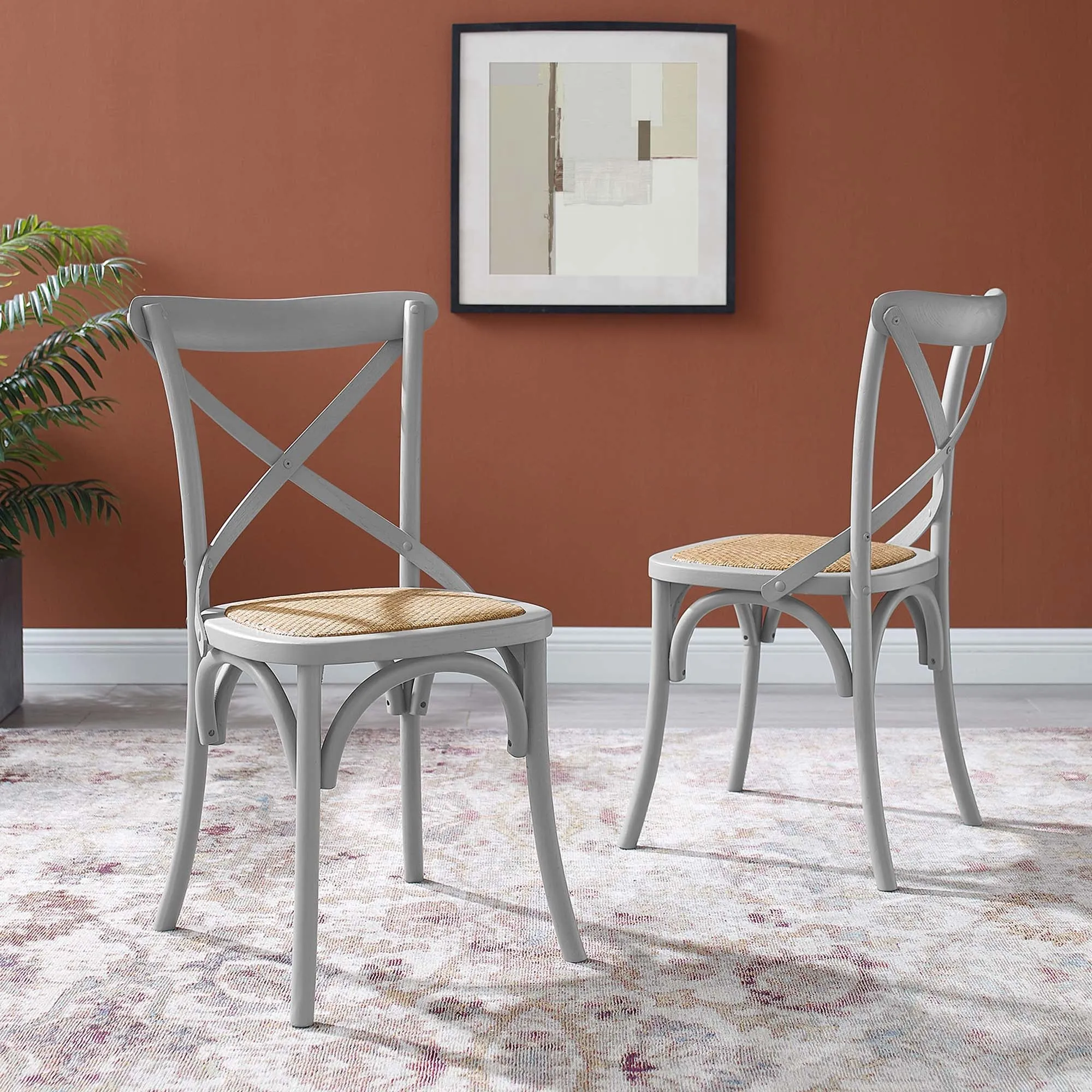 Gear Dining Side Chair Set of 2 by Modway