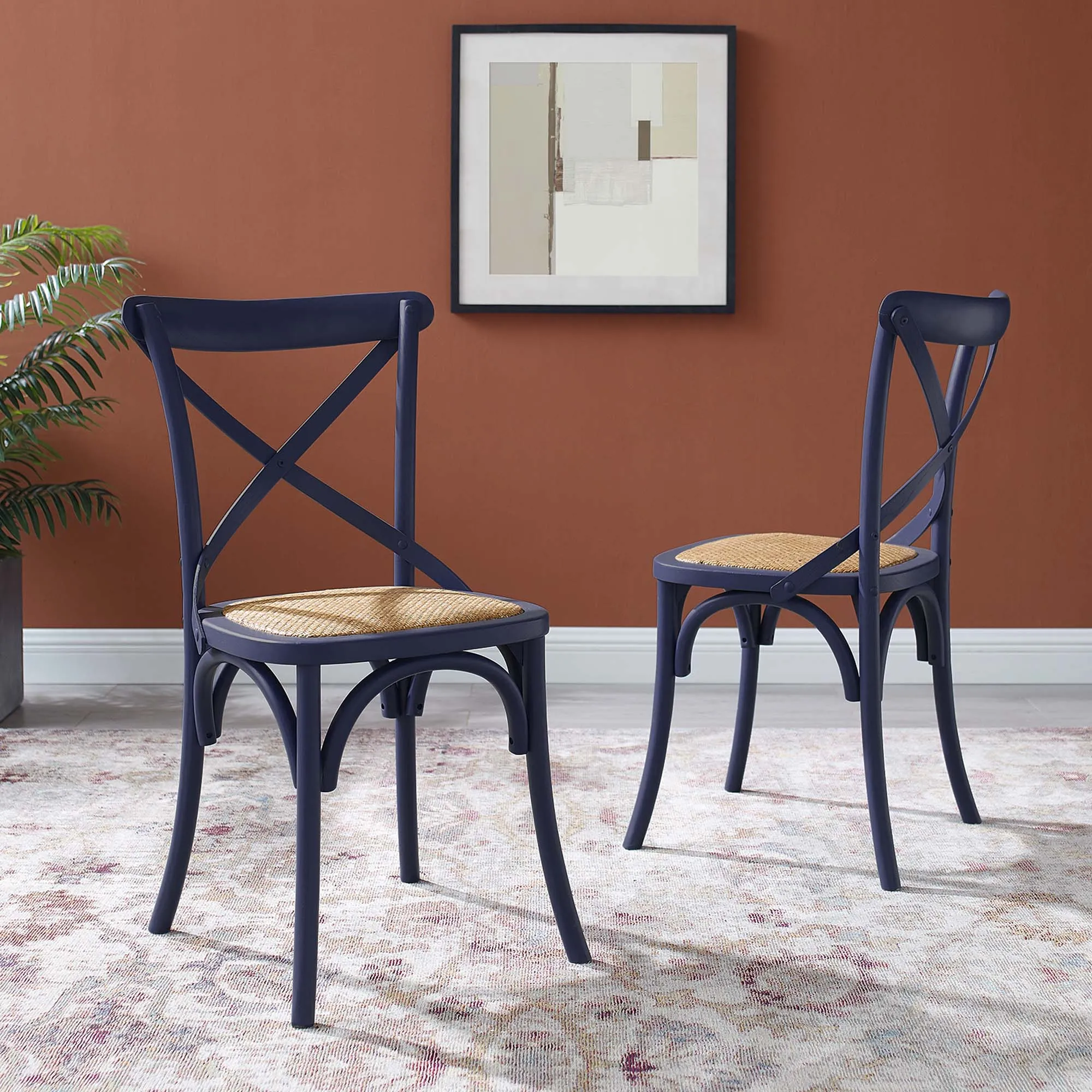 Gear Dining Side Chair Set of 2 by Modway