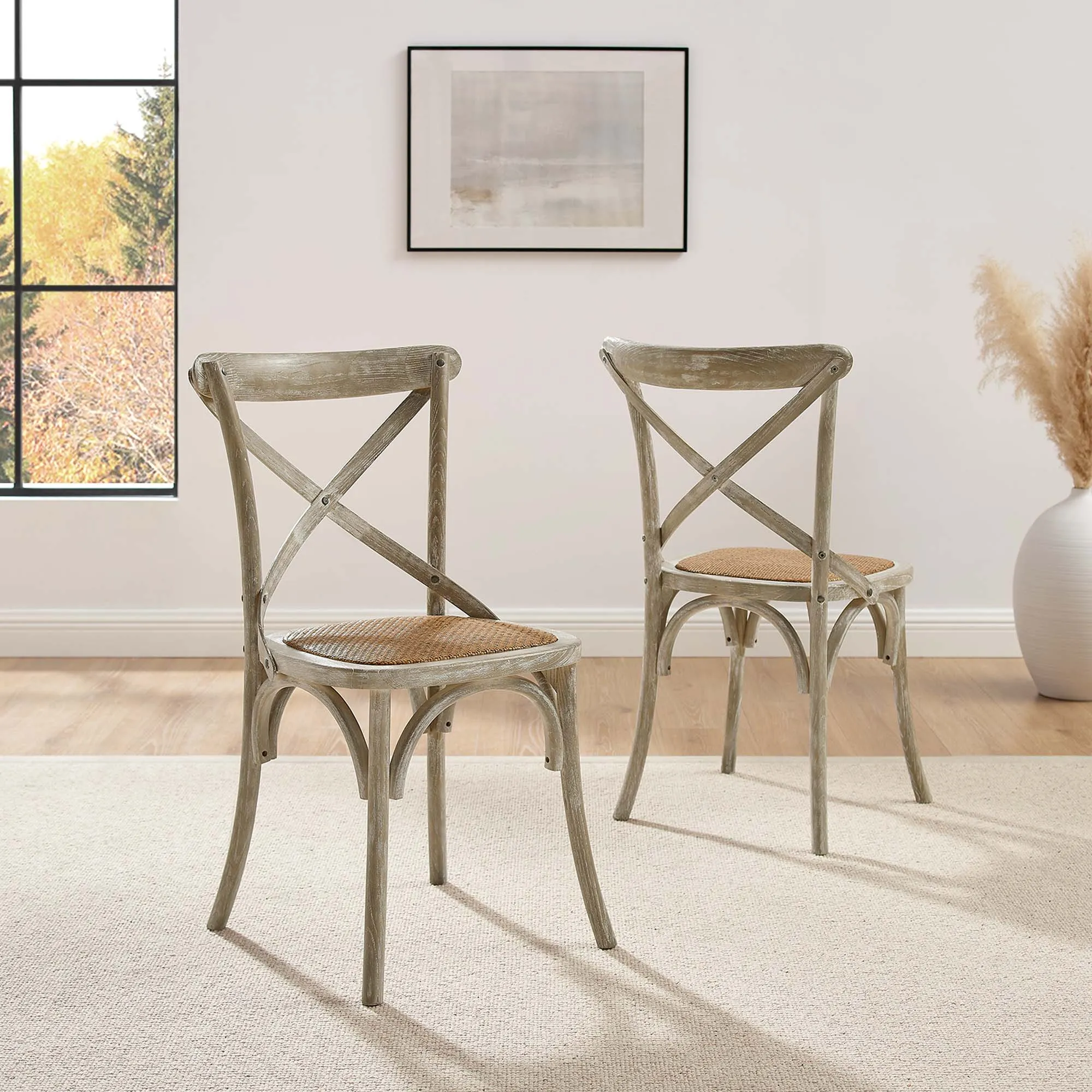 Gear Dining Side Chair Set of 2 by Modway