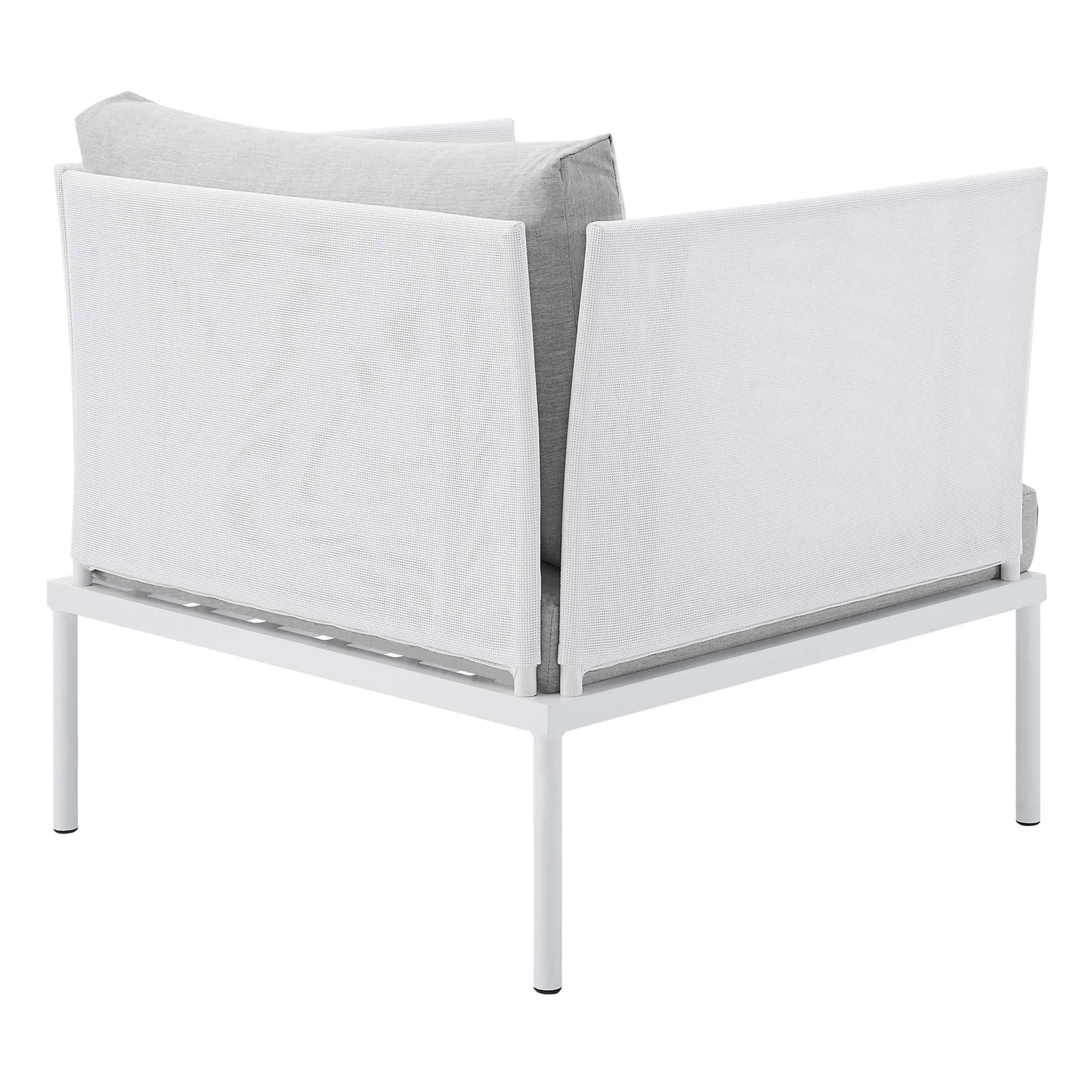Harmony 3-Piece  Sunbrella® Outdoor Patio Aluminum Seating Set by Modway