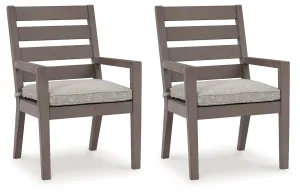 Hillside Barn Gray / Brown Arm Chair With Cushion