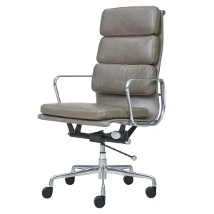 Hollman High Back Office Chair SMOKE