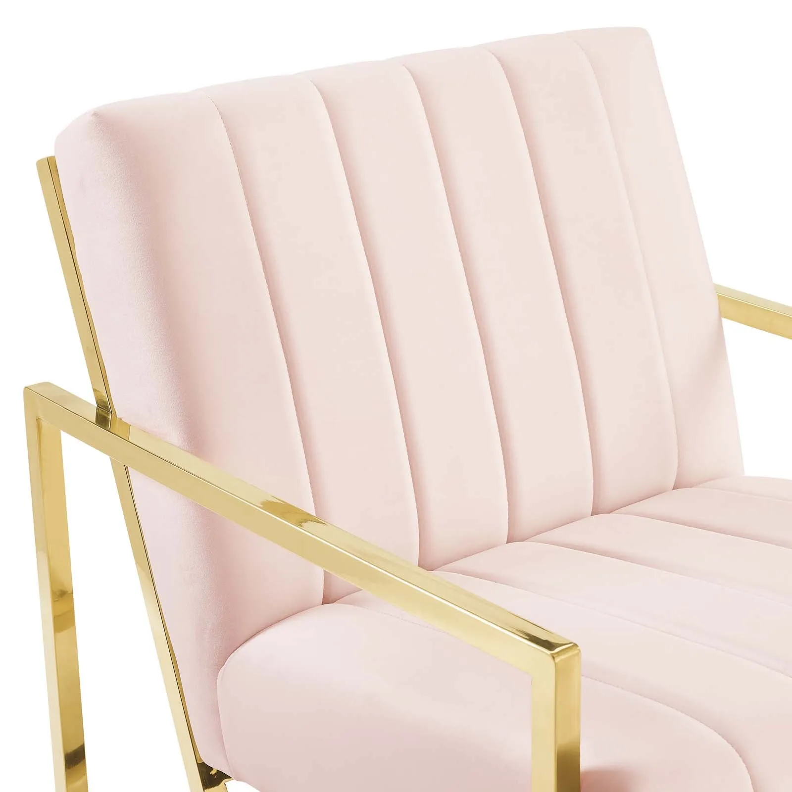 Inspire Channel Tufted Performance Velvet Armchair by Modway