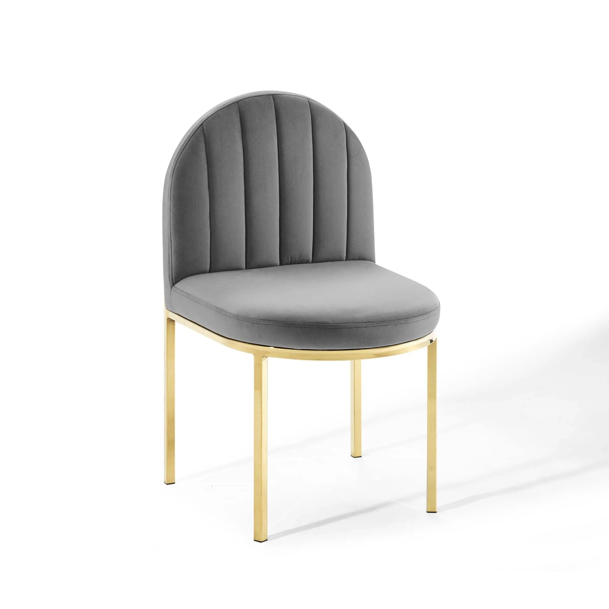 Isla Dining Side Chair Performance Velvet Set of 2 by Modway