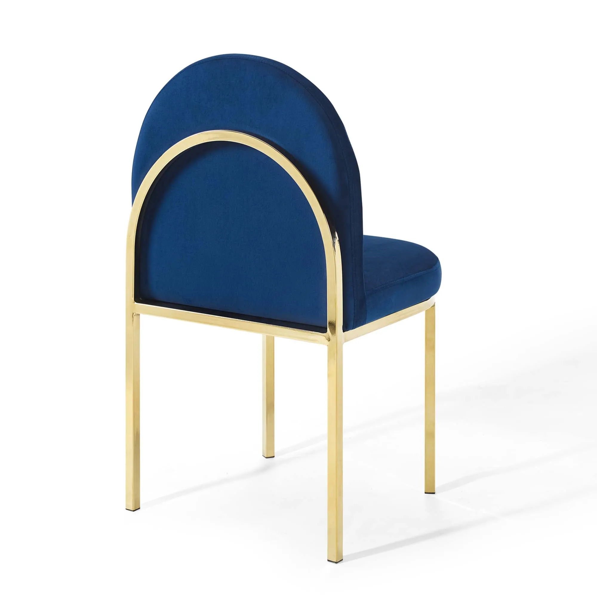 Isla Dining Side Chair Performance Velvet Set of 2 by Modway