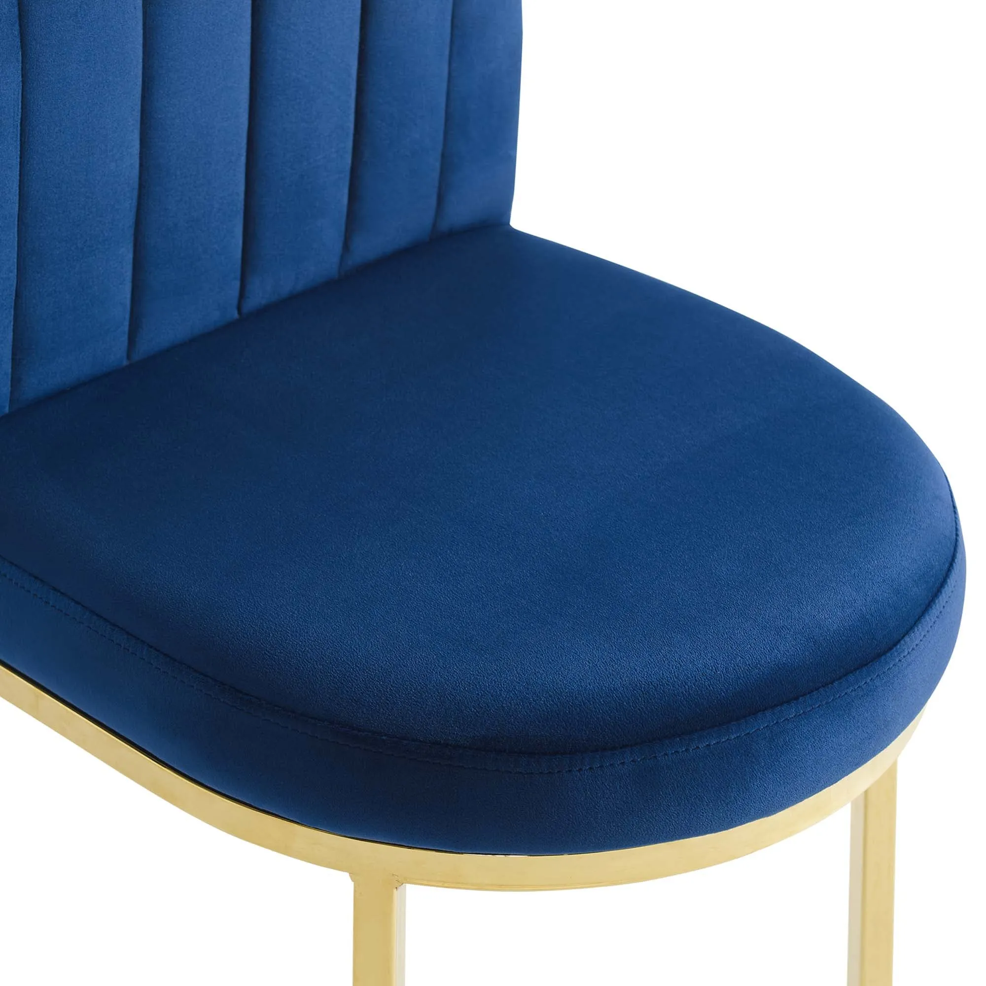 Isla Dining Side Chair Performance Velvet Set of 2 by Modway
