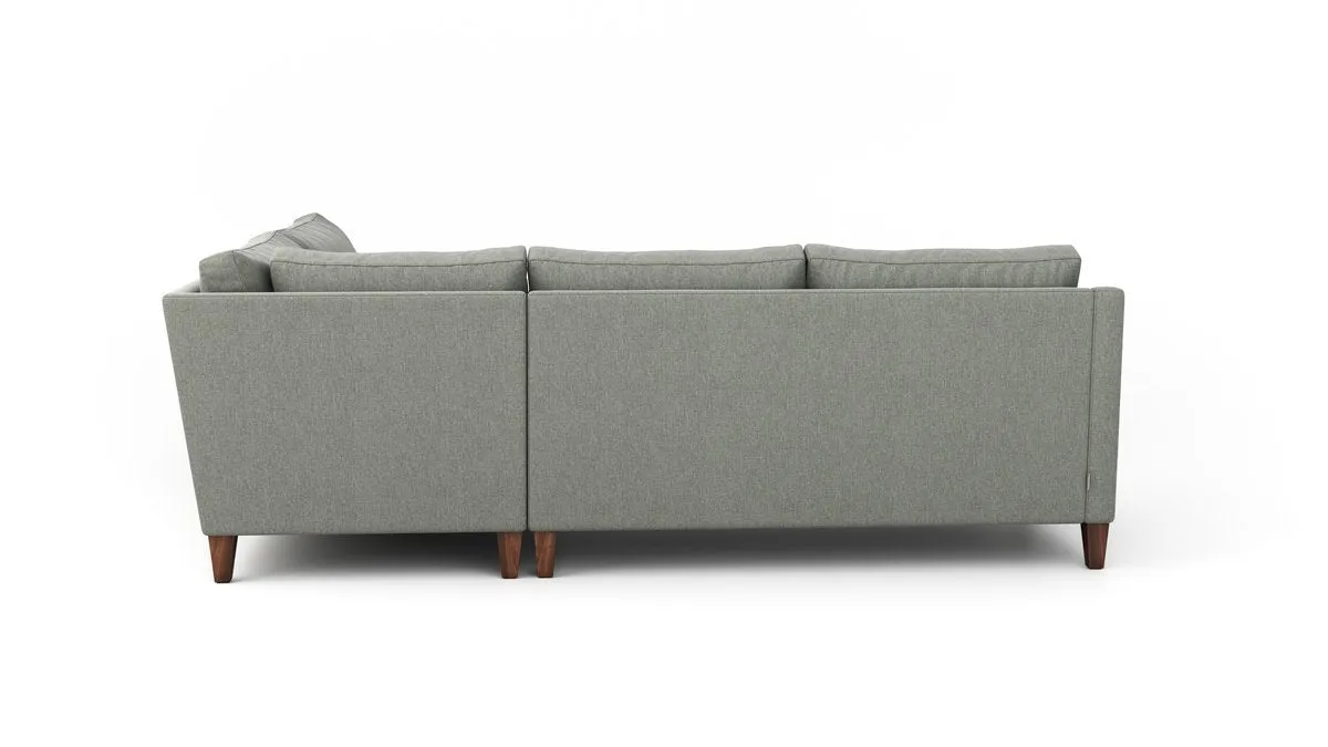 Johnny Homemaker Sectional With Bumper