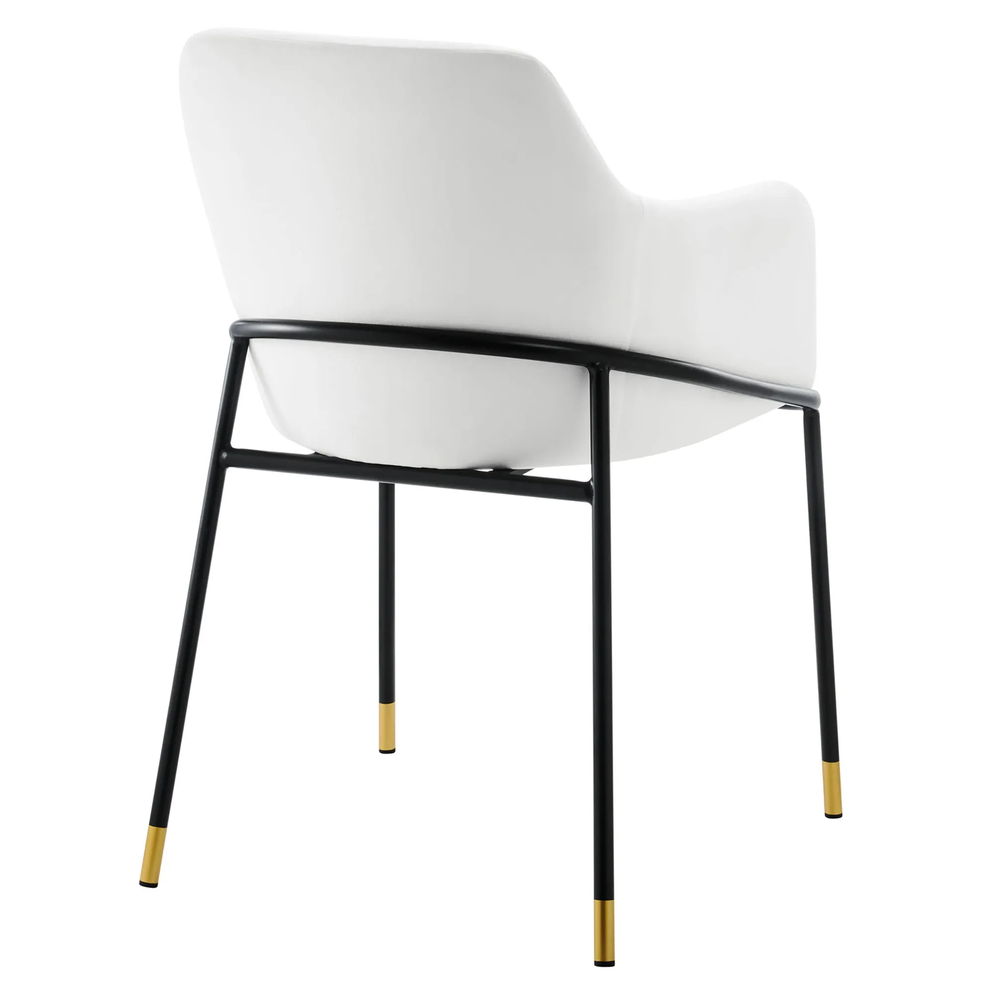 Jovi Performance Velvet Dining Armchair Set of 2 by Modway