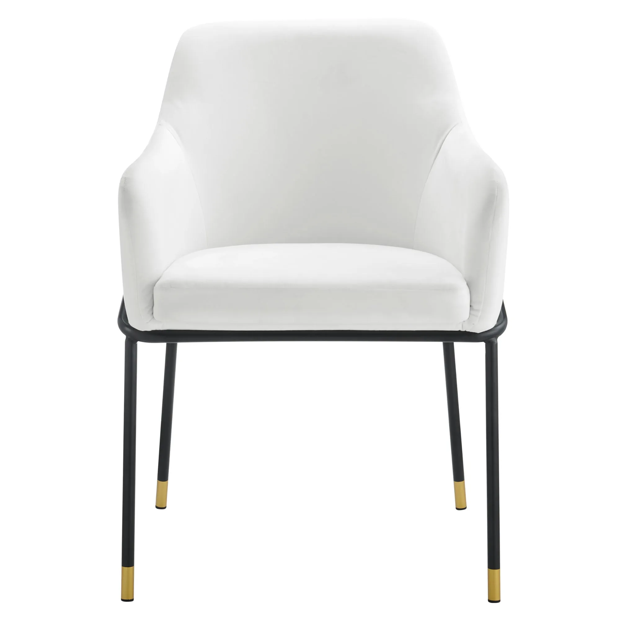 Jovi Performance Velvet Dining Armchair Set of 2 by Modway