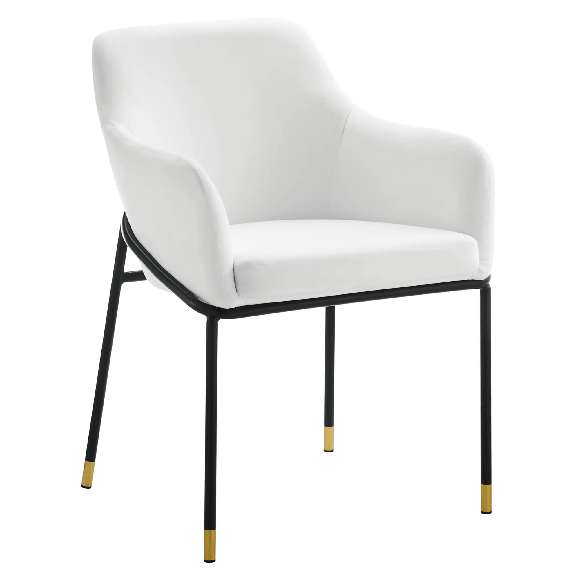 Jovi Performance Velvet Dining Armchair Set of 2 by Modway