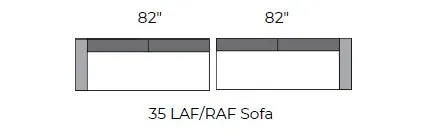 Lago Vista Raf Sofa