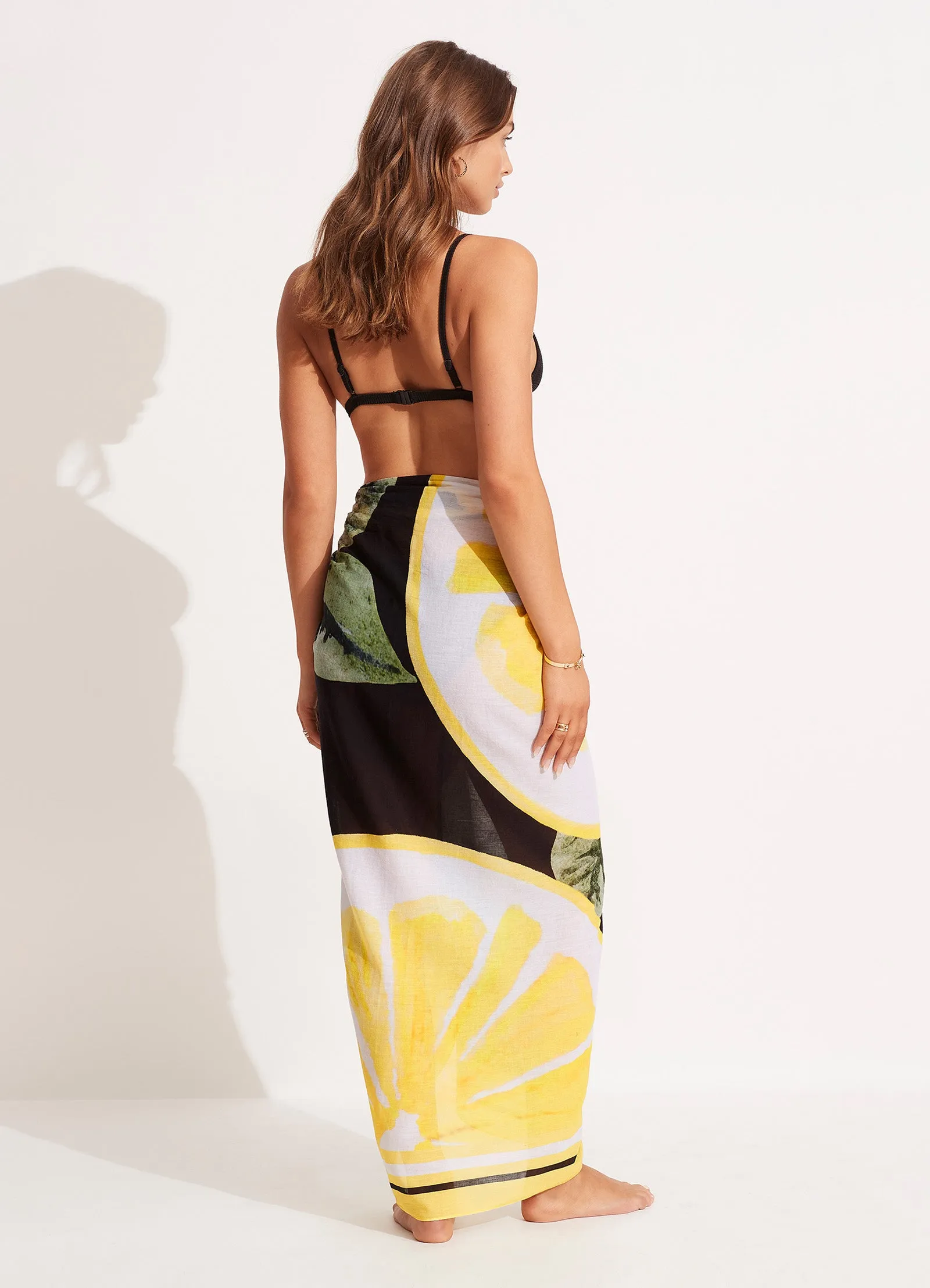 Lemoncello Sarong - Black