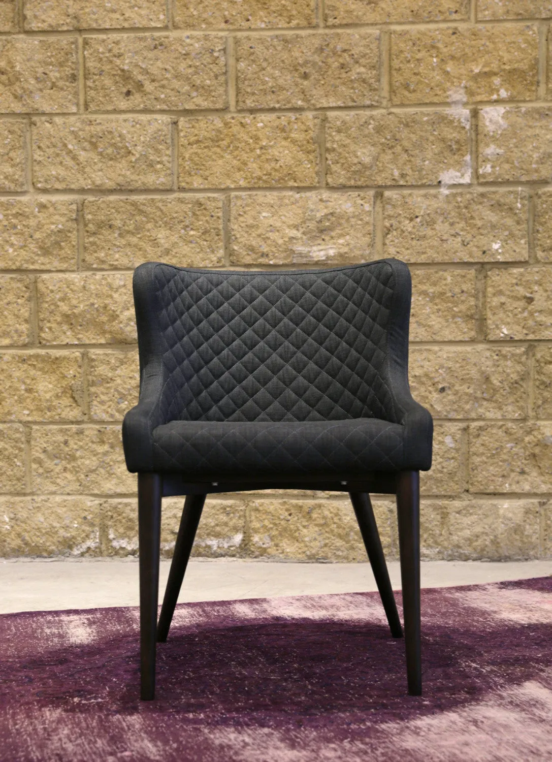 Lunvik Dining Chair - Dark Grey - Set of Two