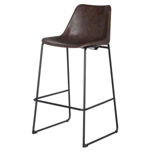 Maverick Bar Stool - VINTAGE COFFEE