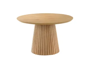 Mikael Round Dining Table - Light Oak