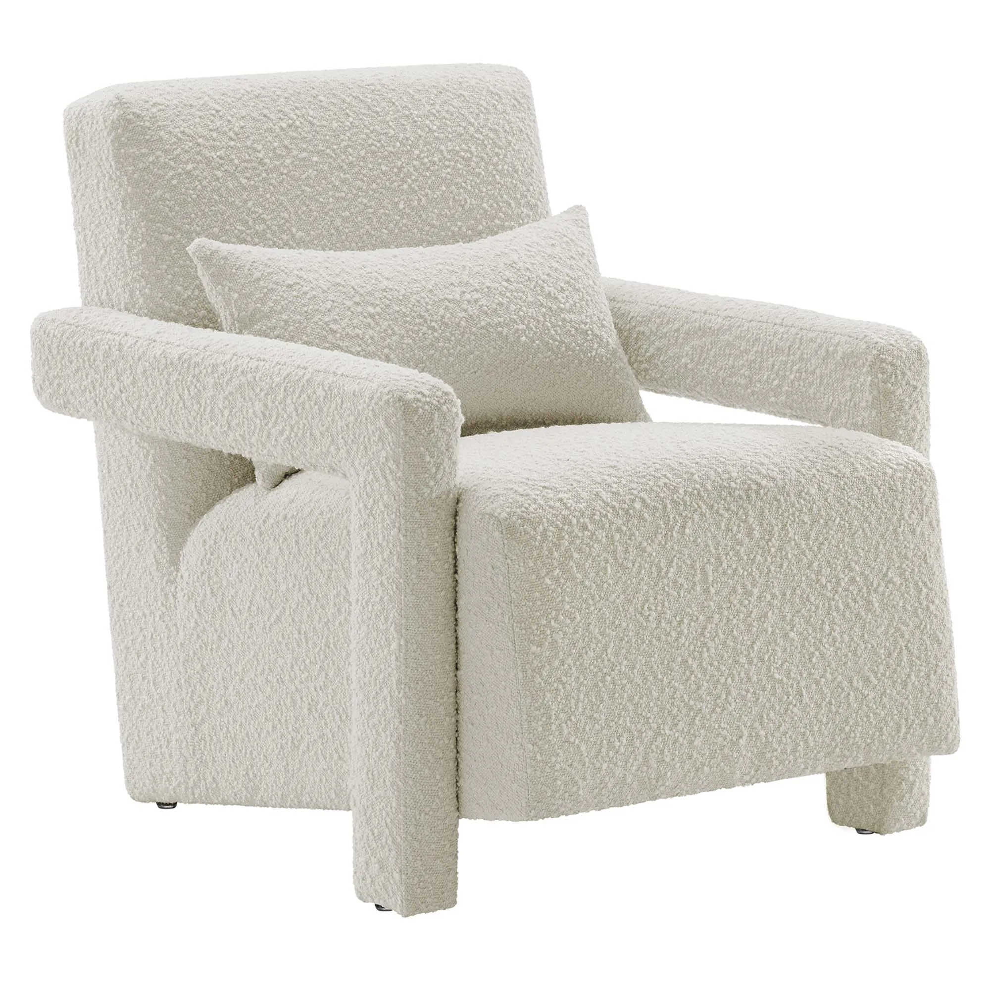 Mirage Boucle Upholstered Armchair by Modway