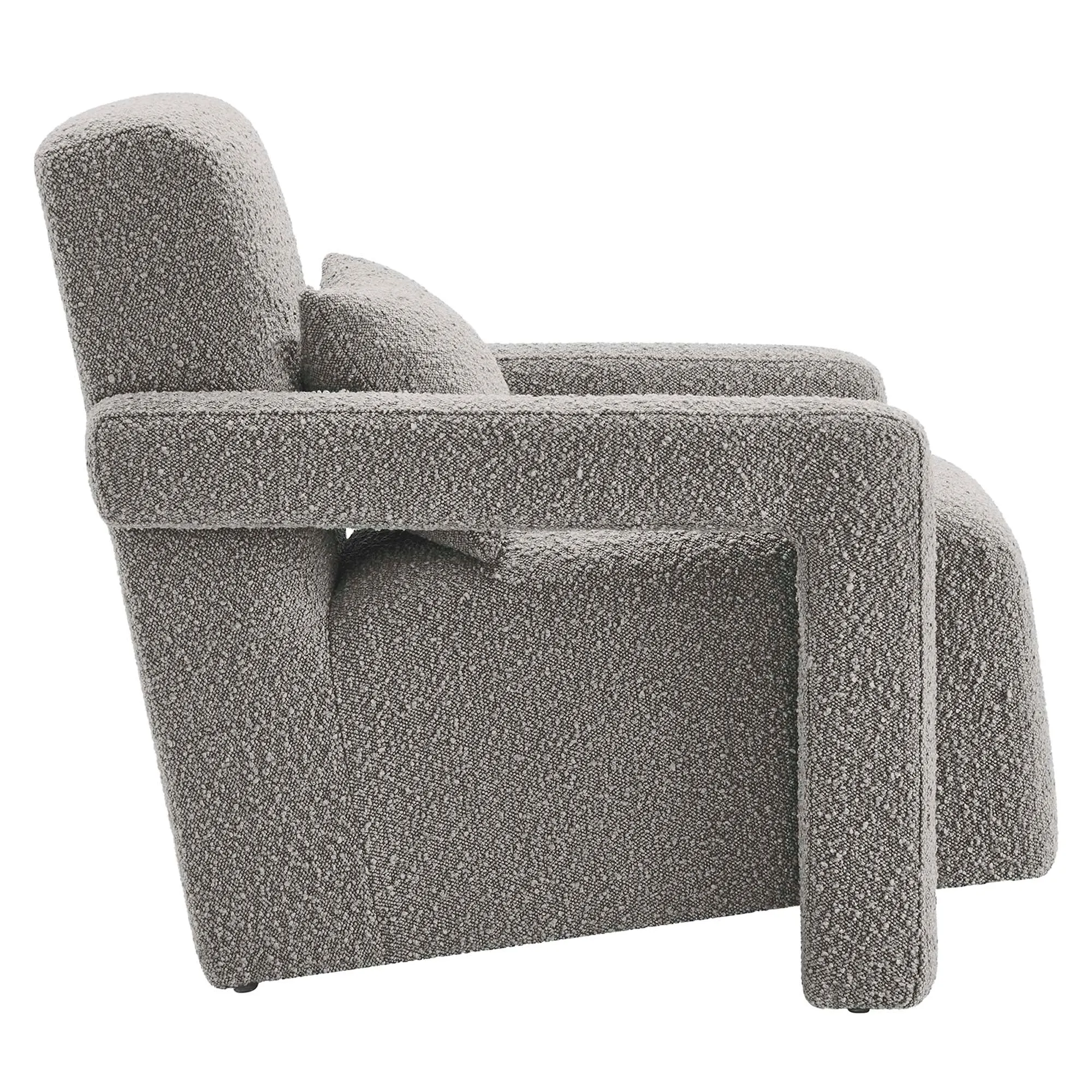 Mirage Boucle Upholstered Armchair by Modway