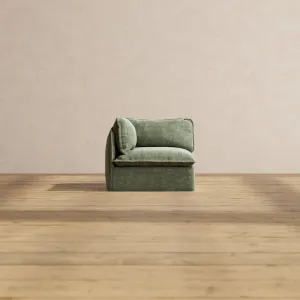 Modular Performance Corner Chair in Willow | Deluxe Blend