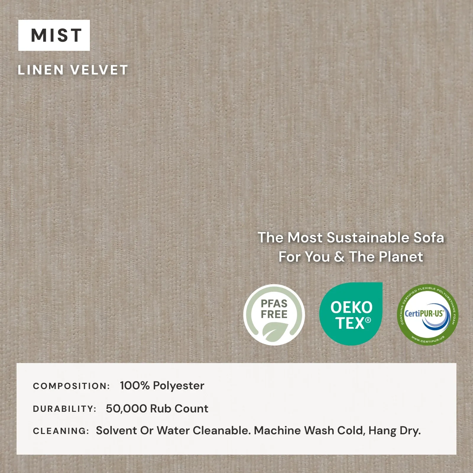 Modular Washable 2-Seater Sofa   Armchair Set in Mist | Deluxe  Seat | Cloud Pillow