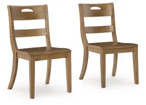 Mylarken Brown Dining Room Side Chair