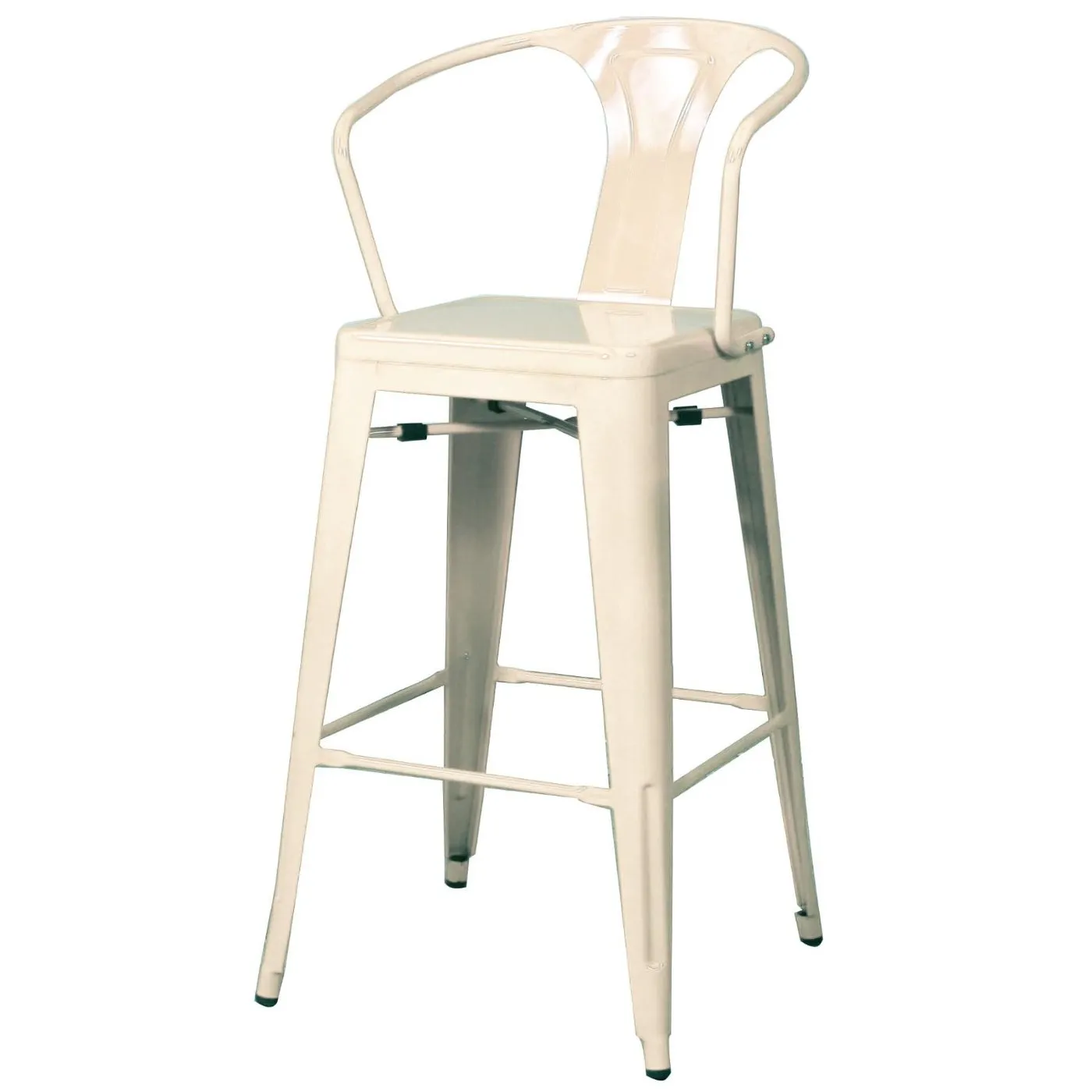 Oxford Metal Counter Chair- Set of 4 WHITE