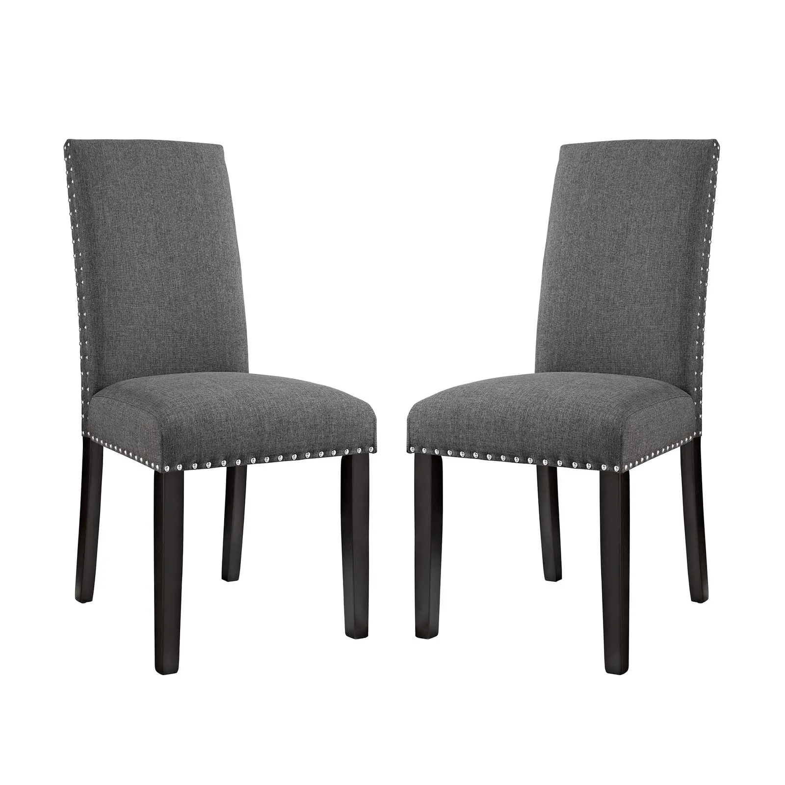 Parcel Dining Side Chair Fabric Set of 2 by Modway