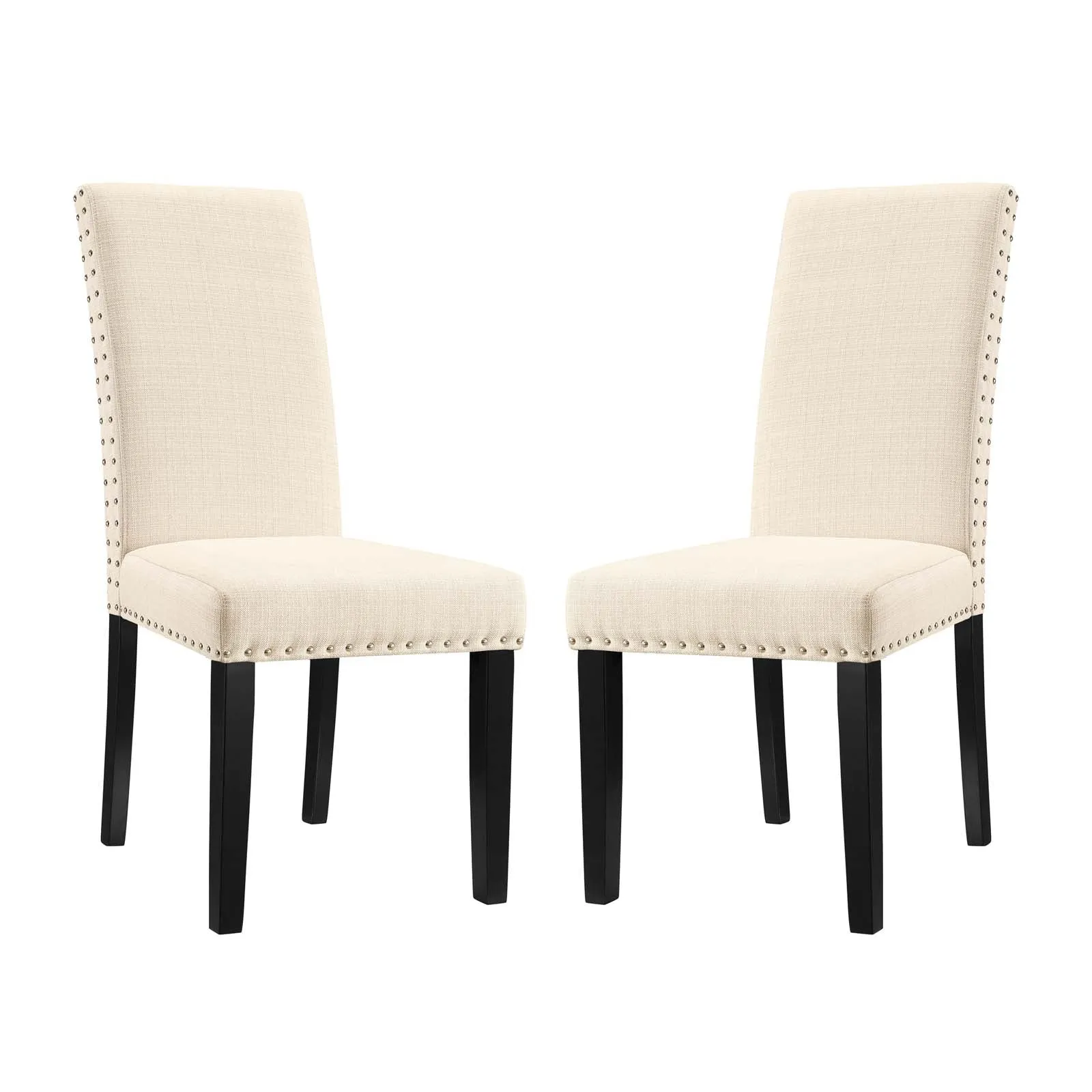 Parcel Dining Side Chair Fabric Set of 2 by Modway
