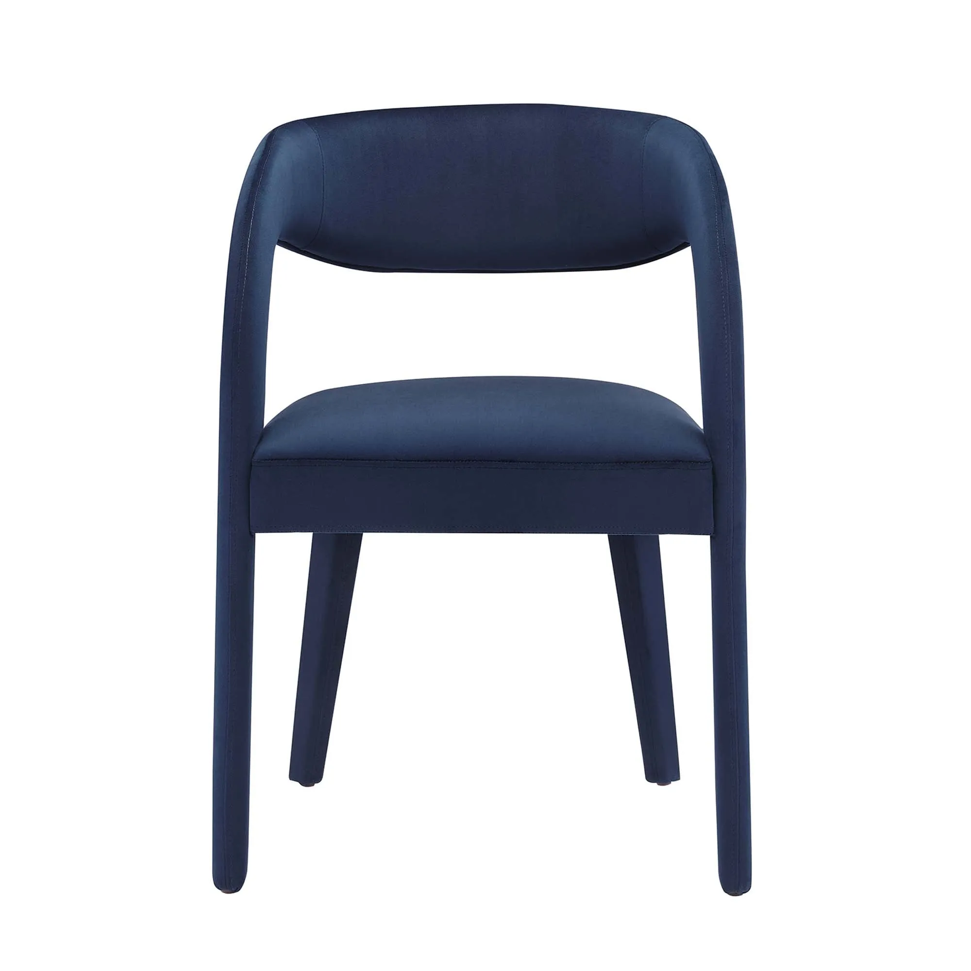 Pinnacle Performance Velvet Dining Chair Set of Two by Modway
