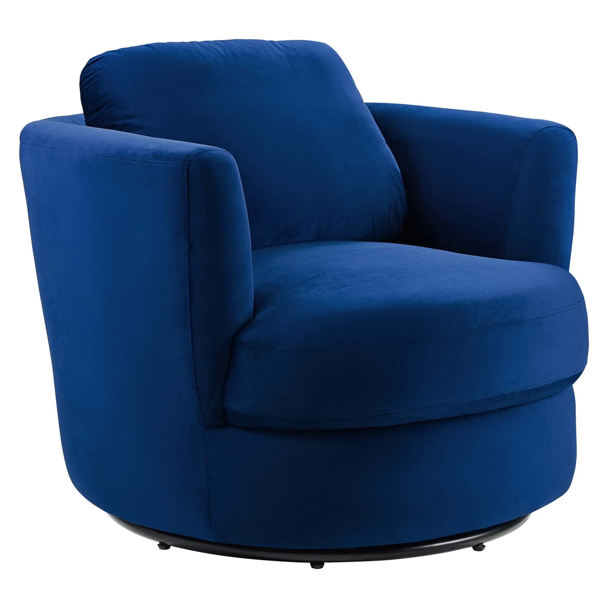 Pirouette Performance Velvet Swivel Armchair by Modway