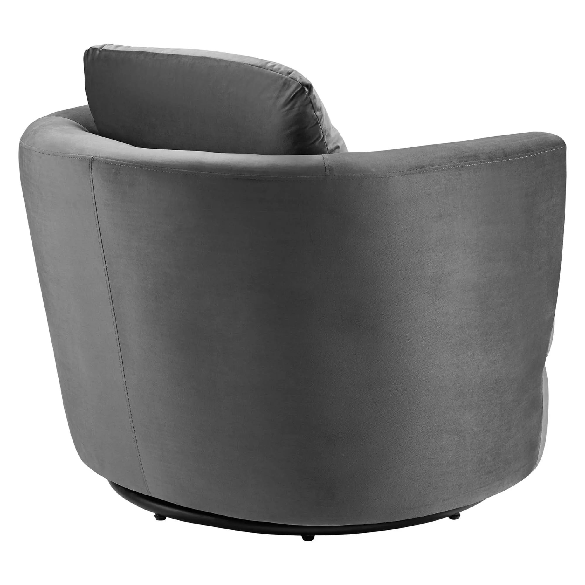 Pirouette Performance Velvet Swivel Armchair by Modway