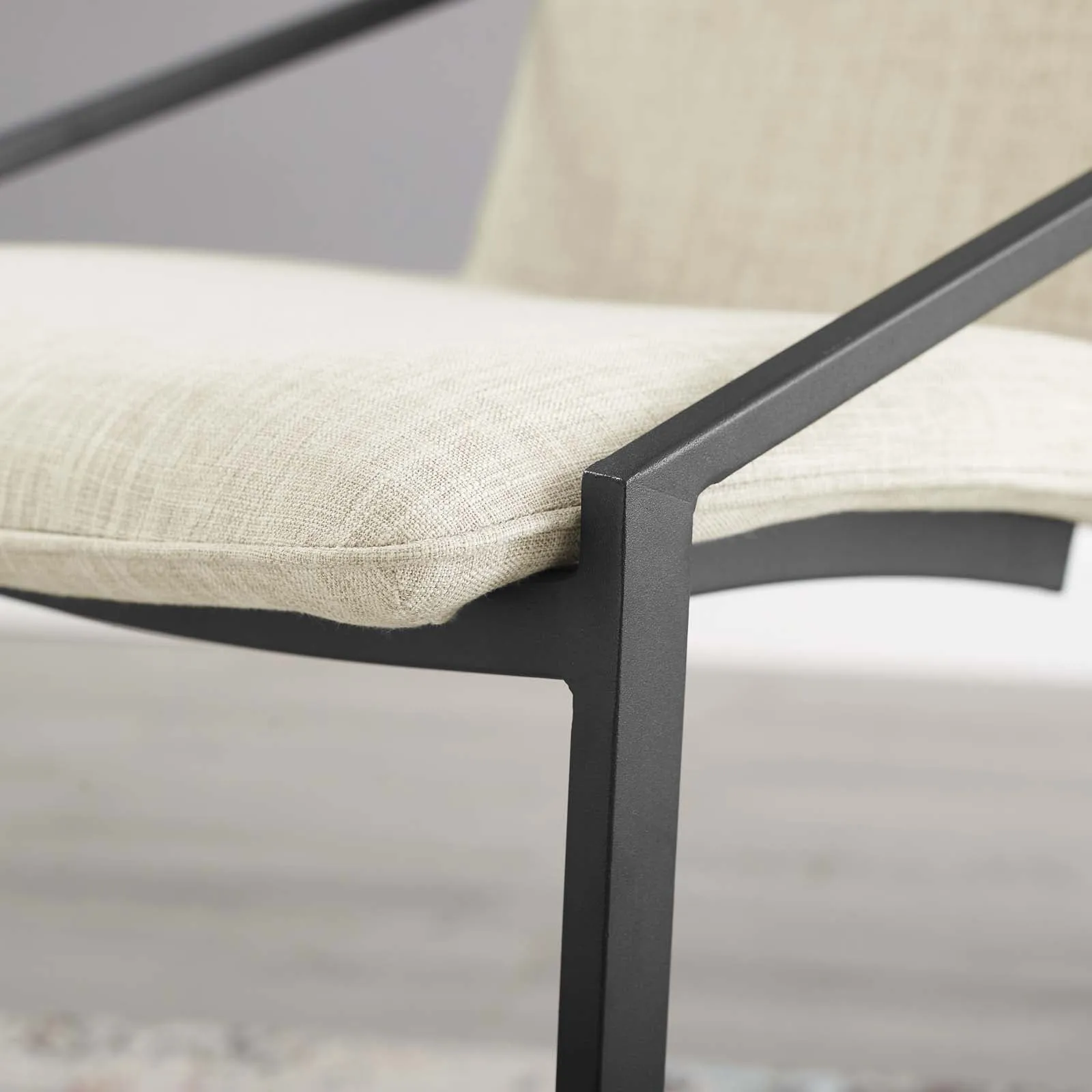 Pitch Upholstered Fabric Dining Armchair by Modway