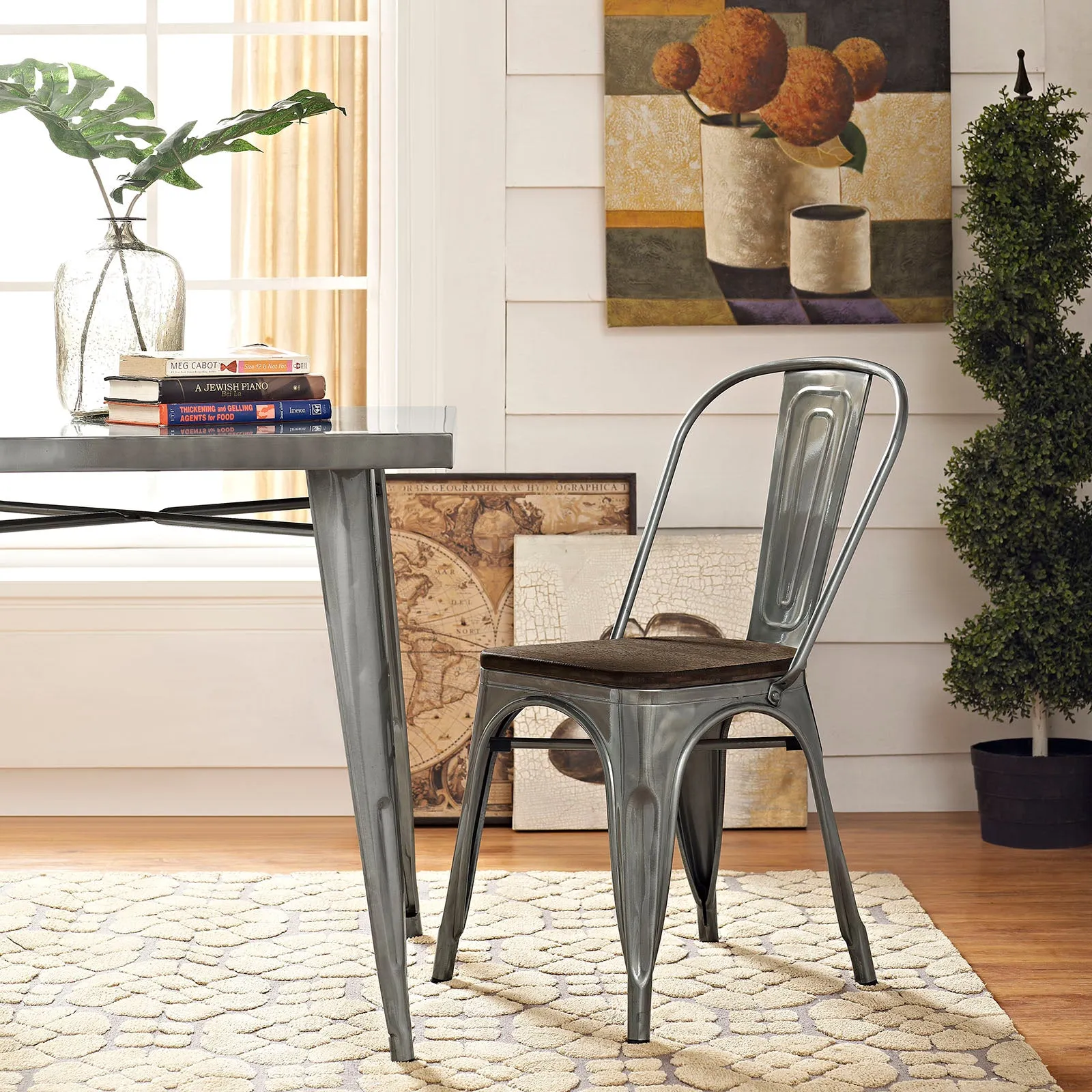 Promenade Bamboo Side Chair by Modway
