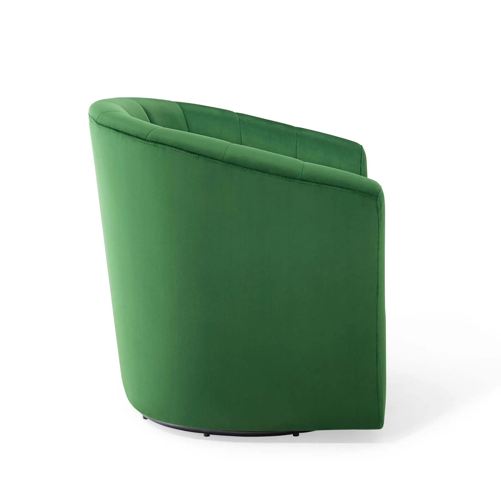 Prospect Performance Velvet Swivel Armchair by Modway