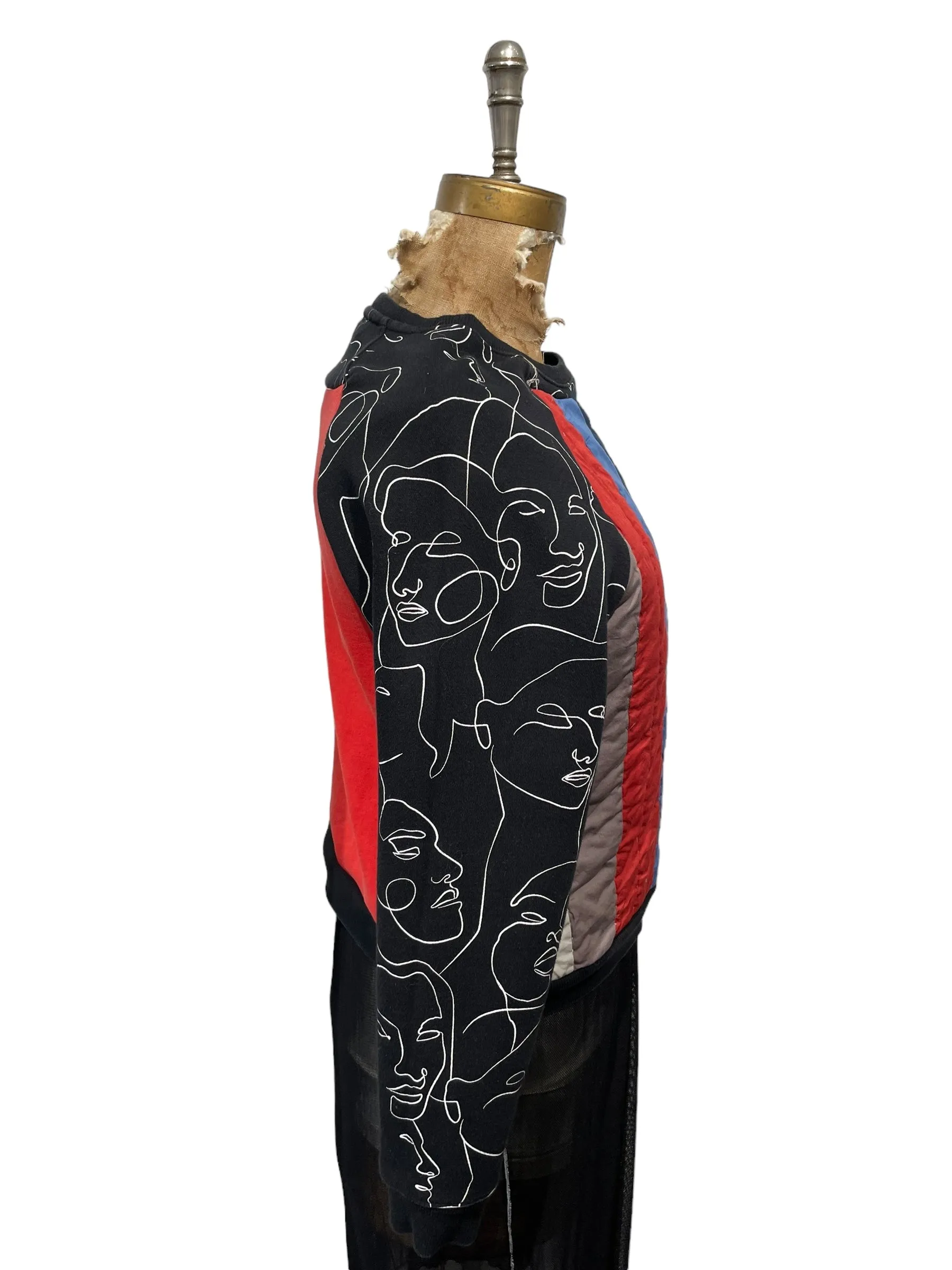 Quilt Sweatshirt